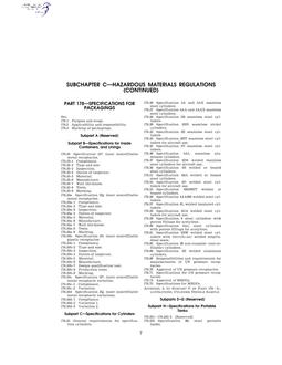 DOT 49 CFR PART 178