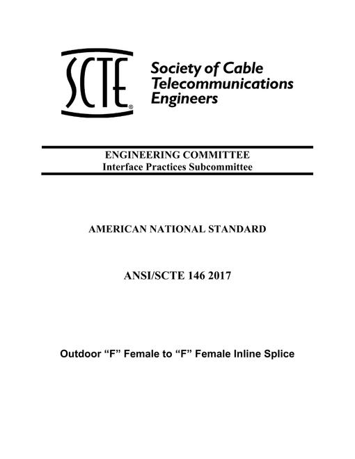 SCTE 146 2017