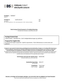 DANSK DSF/FPREN 12312-8