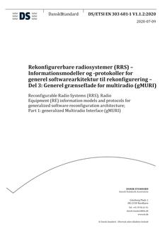 DANSK DS/ETSI EN 303 681-1 V1.1.2