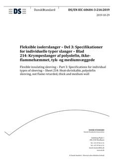DANSK DS/EN IEC 60684-3-214