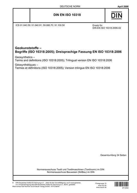 DIN EN ISO 10318