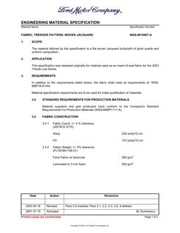 FORD WSS-M1H867-A