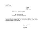 CID A-A-624A Notice 1 - Cancellation