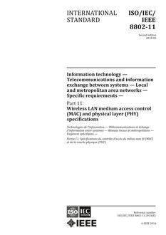 IEEE/ISO/IEC 8802-11-2018