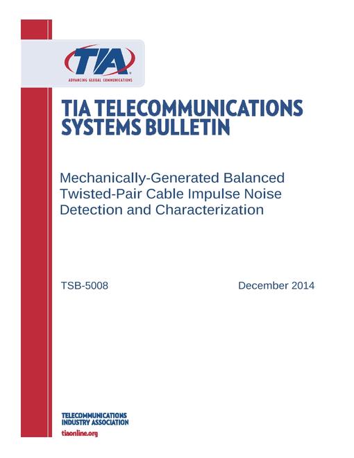 TIA TSB-5008