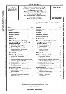 VDI VDI 5700 BLATT 1