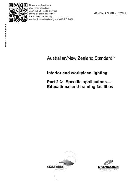 AS/NZS 1680.2.3:2008