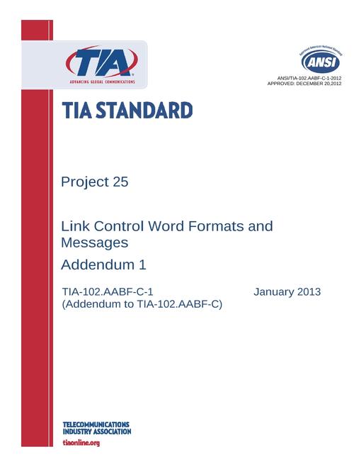 TIA ANSI/TIA-102.AABF-C-1