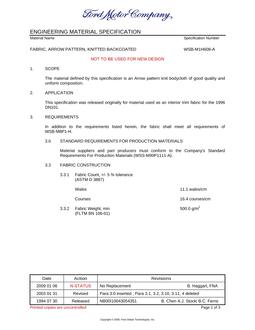FORD WSB-M1H608-A