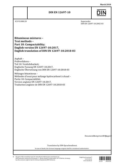 DIN EN 12697-10