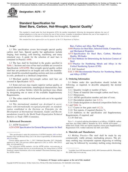 ASTM A576-17