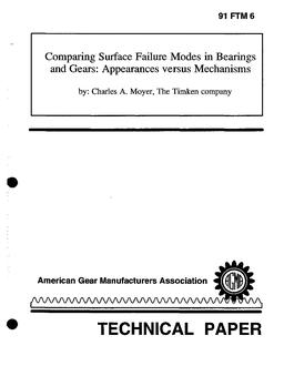 AGMA 91FTM6