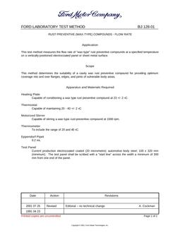 FORD FLTM BJ 128-01