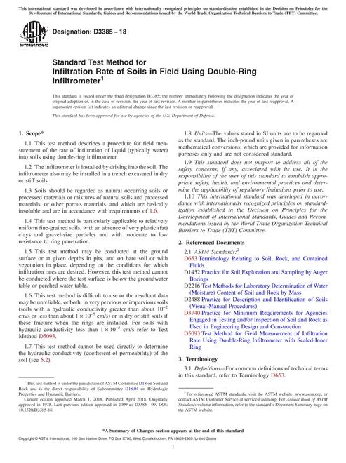 ASTM D3385-18