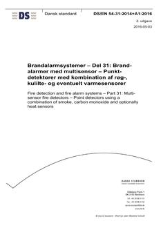 DANSK DS/EN 54-31+A1