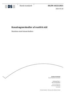 DANSK DS/EN 14222