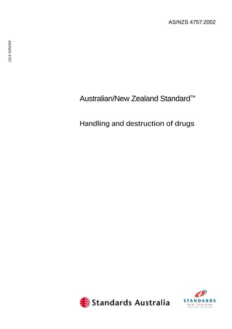 AS/NZS 4757:2002