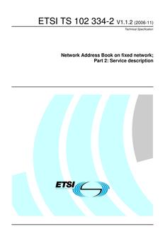 ETSI TS 102 334-2
