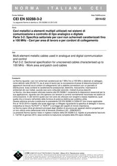 CEI EN 50288-3-2