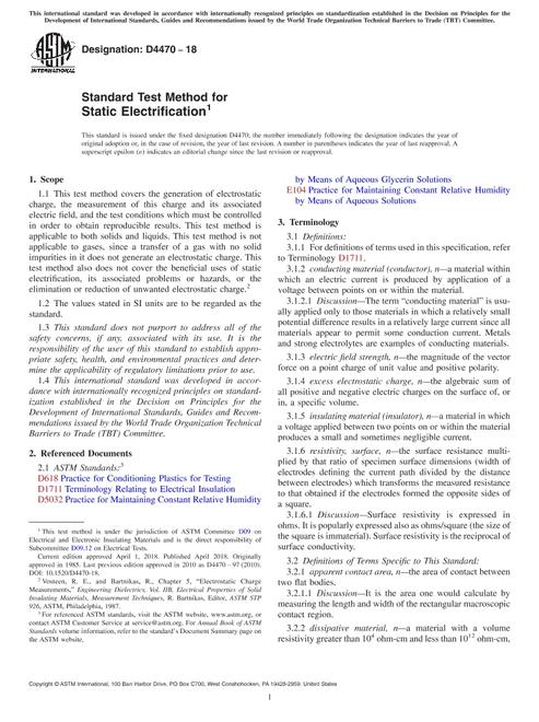 ASTM D4470-18