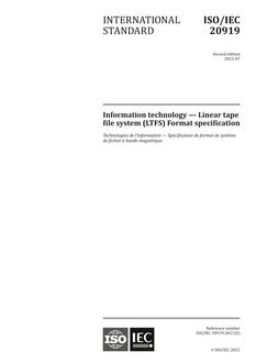 ISO/IEC 20919:2021