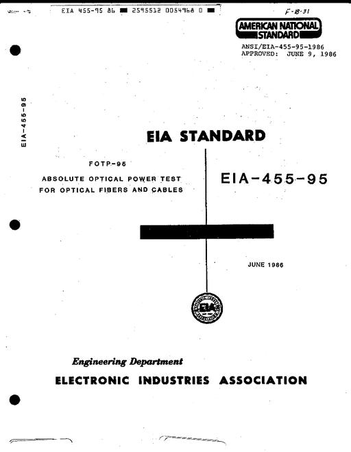 TIA ANSI/EIA-455-95