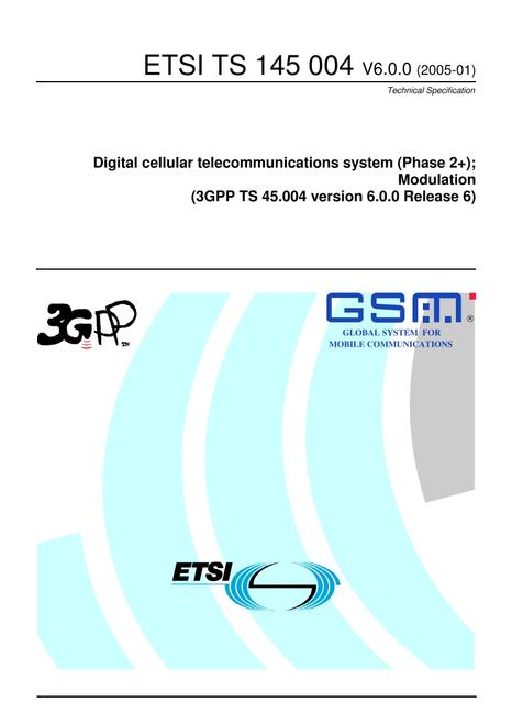 ETSI TS 145 004