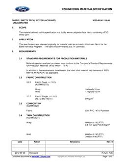FORD WSS-M1H1153-A1