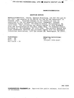 AIA NASM20004-20024