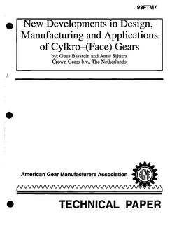 AGMA 93FTM7