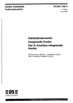 DANSK DS/IEC 748-4+AMD.1