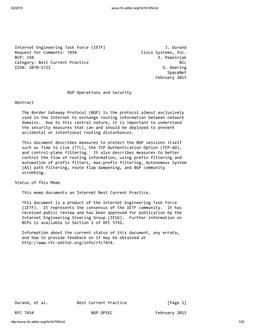 IETF RFC 7454
