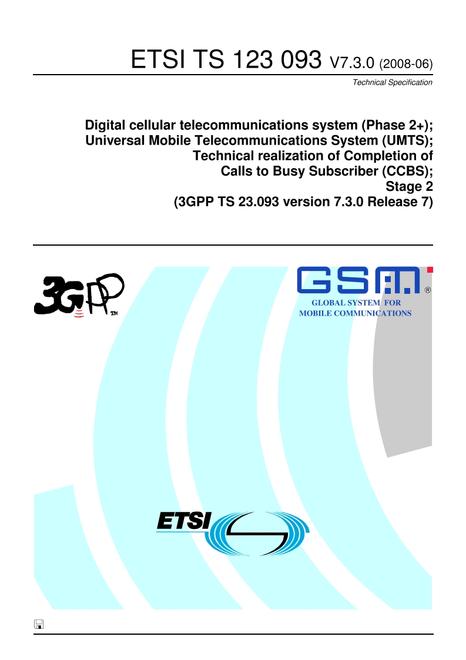 ETSI TS 123 093