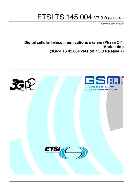 ETSI TS 145 004