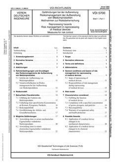 VDI VDI 5700 BLATT 1
