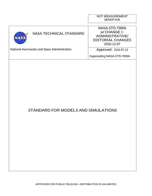 NASA STD-7009 Rev. A w/Change 1