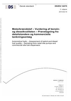 DANSK DS/EN 14275