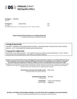 DANSK DSF/FPREN 1793-1