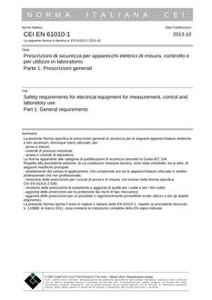 CEI EN 61010-1