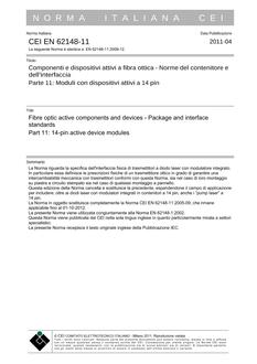 CEI EN 62148-11