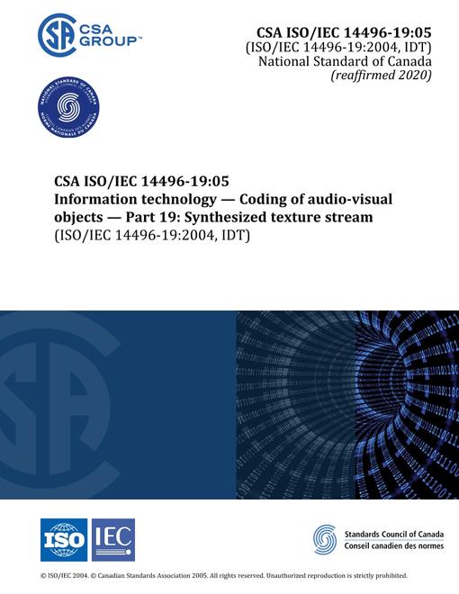 CAN/CSA-ISO/IEC 14496-19:05 (R2020)
