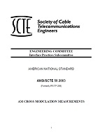 SCTE 53 2008