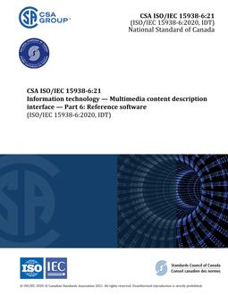 CAN/CSA-ISO/IEC 15938-6:21