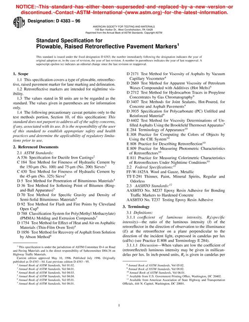 ASTM D4383-96