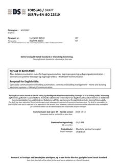 DANSK DSF/FPREN ISO 22510