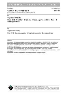 CEI EN IEC 61788-22-3