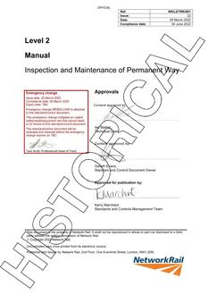 NR NR/L2/TRK/001 ISSUE 22