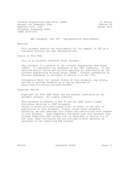 IETF RFC 5966