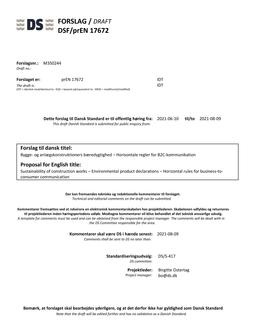 DANSK DSF/PREN 17672